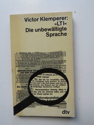 Victor-Klemperer+LTI-Die-unbewältigte-Sprache-Aus-dem-Notizbuch-eines-Philologen-Lingua-Tertii